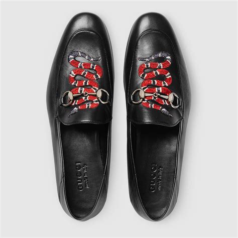 Gucci snake loafers men